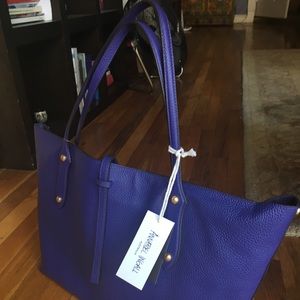 ANNABEL INGALL LARGE INDIGO TOTE